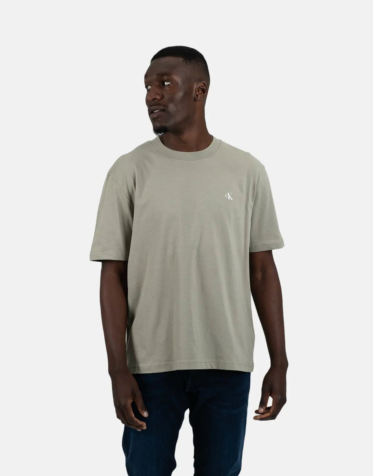 Calvin Klein Painted Calvin Klein Jeans Brown T-Shirt