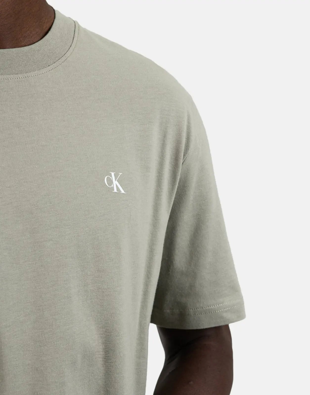 Calvin Klein Painted Calvin Klein Jeans Brown T-Shirt