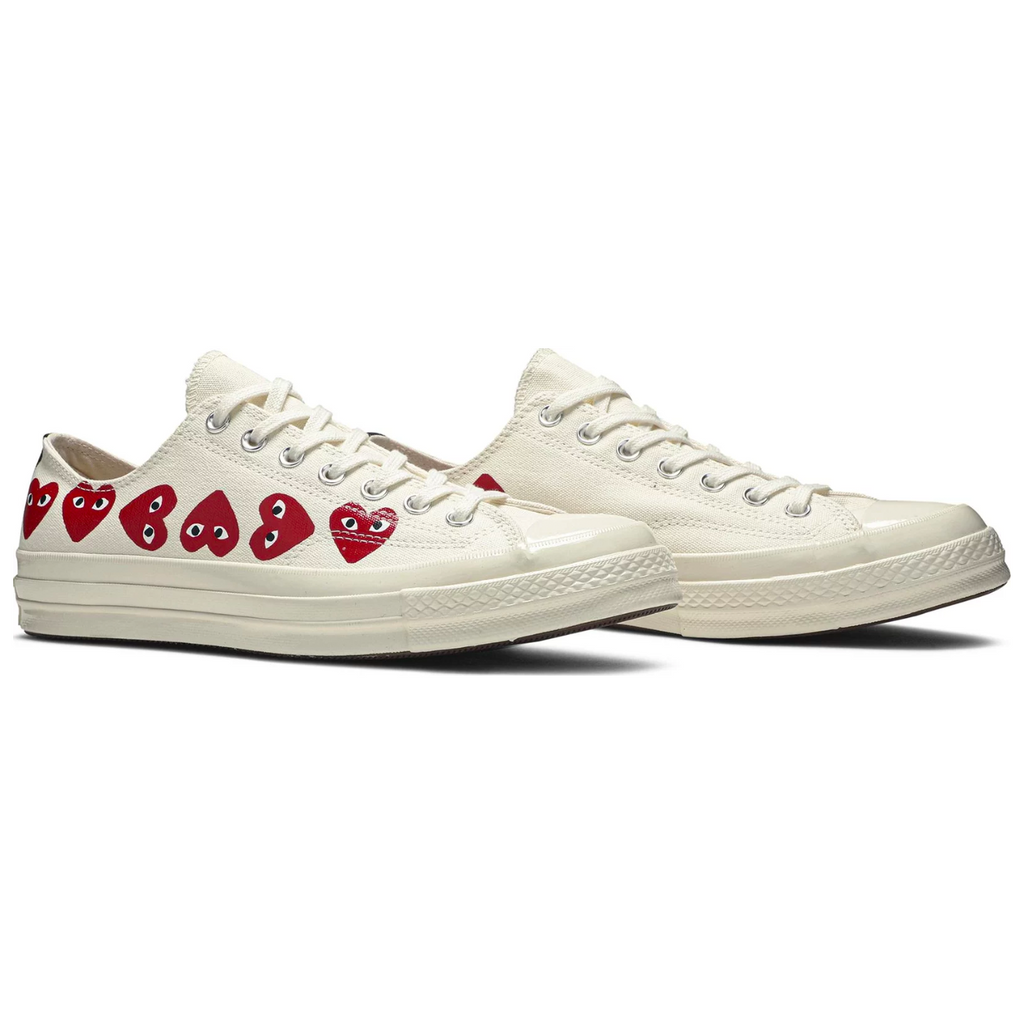 Converse Chuck Taylor All-Star 70 Ox Comme des Garcons Play Multi-Heart White