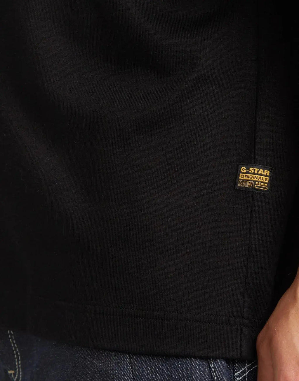 G-Star RAW Barcode Boxy T-Shirt Black