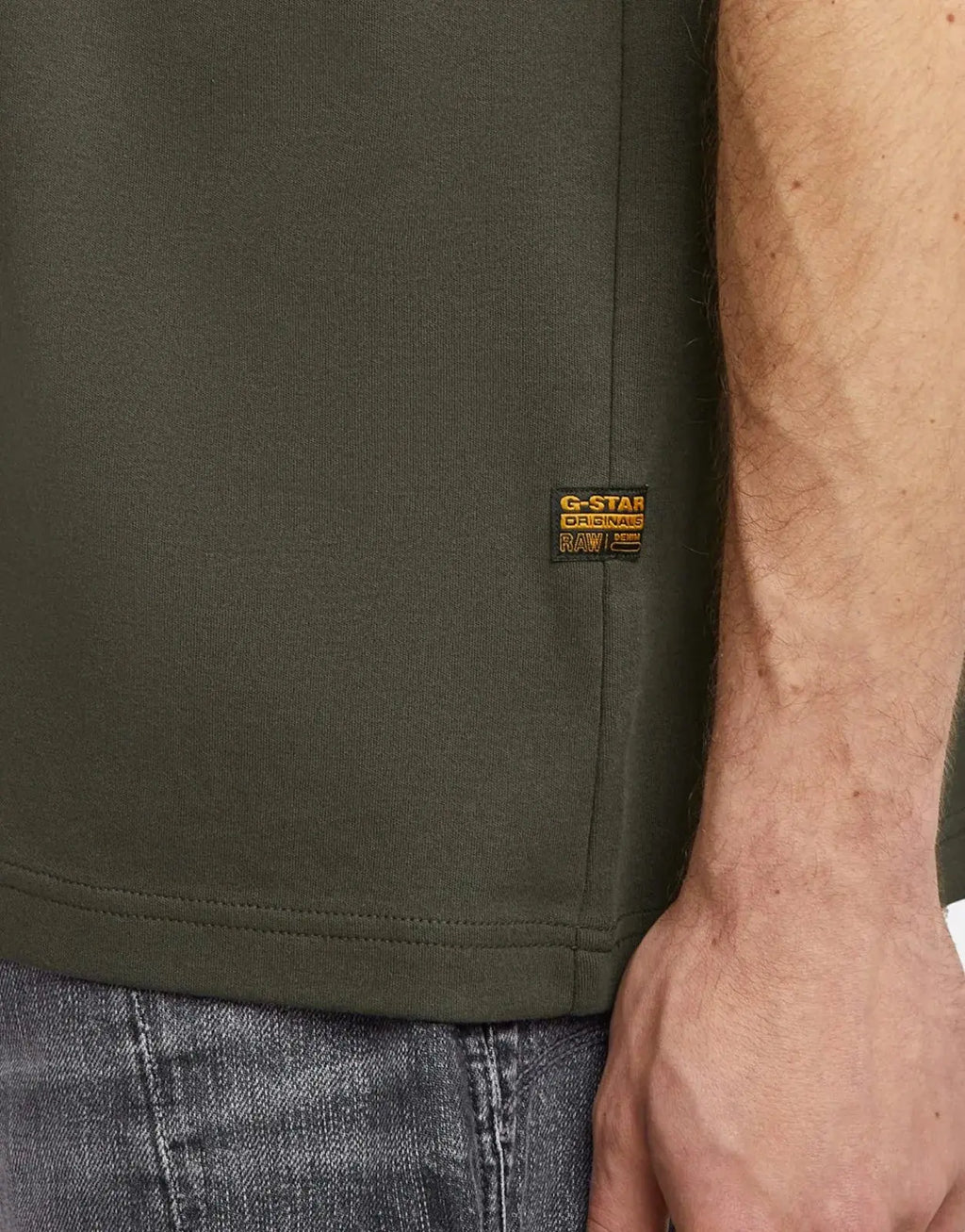 G-Star RAW Chest Logo Asfalt T-Shirt