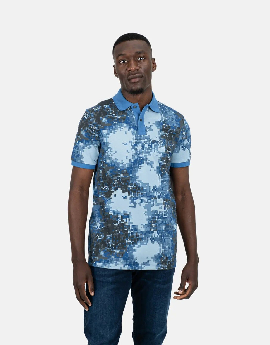 G-Star RAW Dunda Ash Blue Polo Shirt