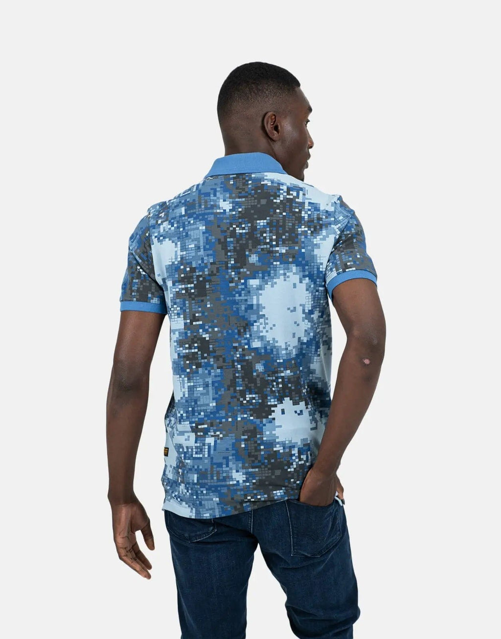 G-Star RAW Dunda Ash Blue Polo Shirt