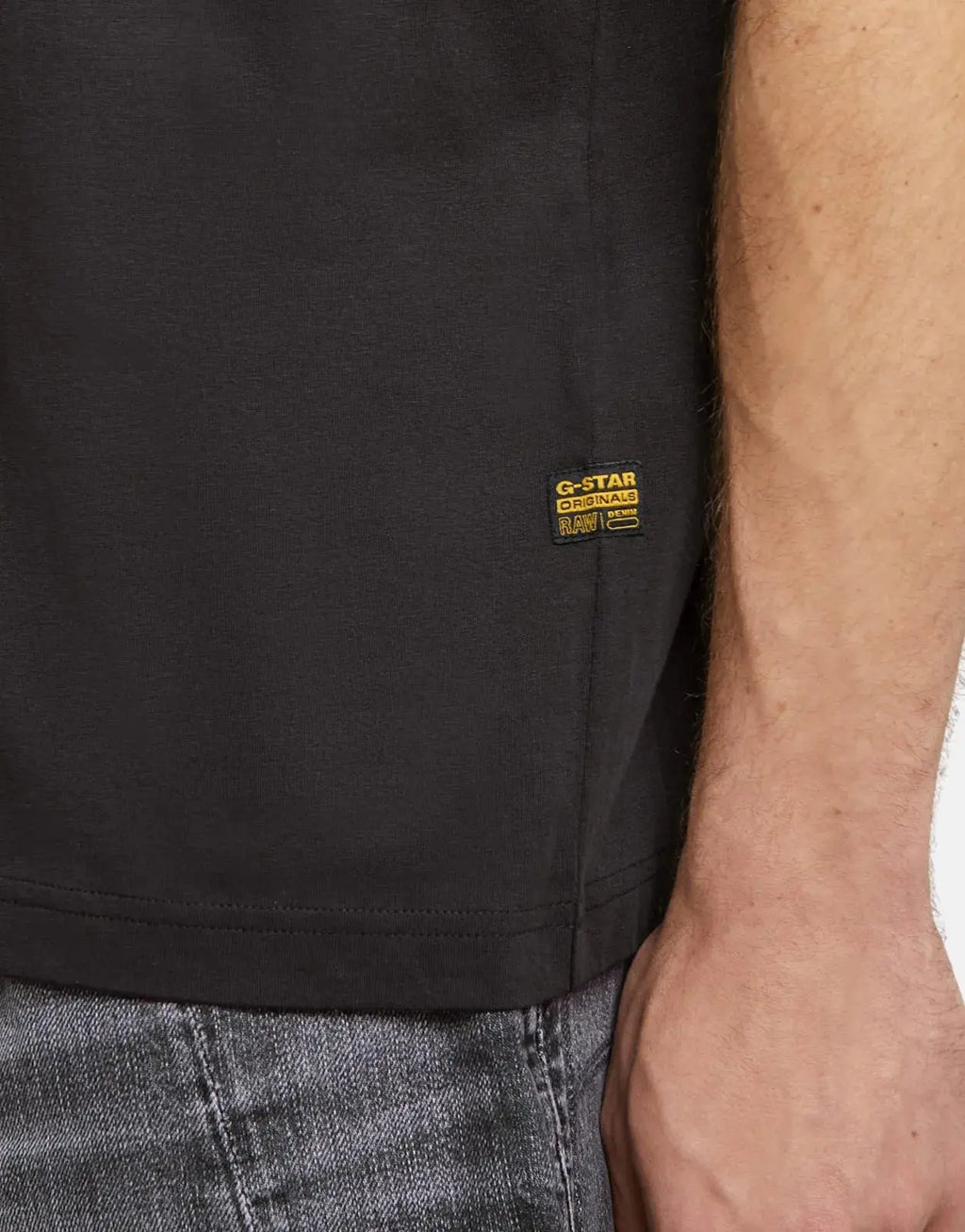 G-Star RAW Gel Print Black T-Shirt