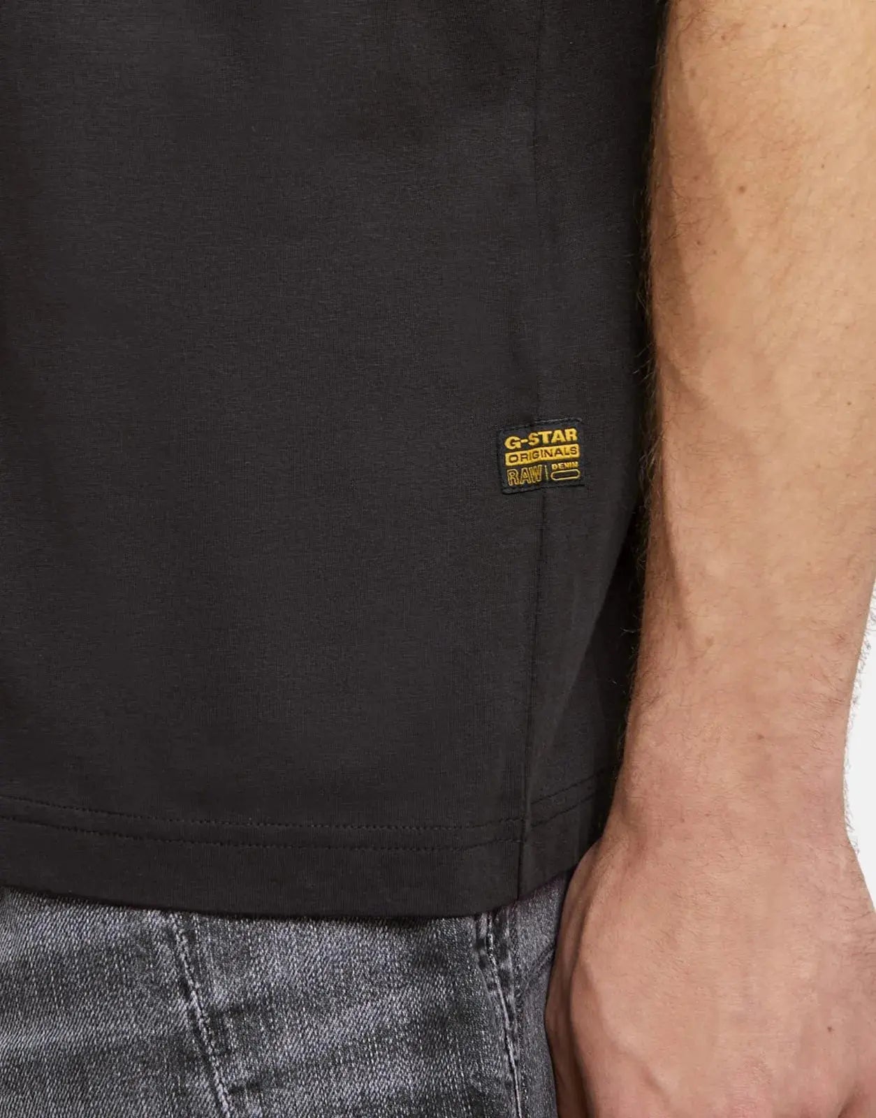 G-Star RAW Gel Print Black T-Shirt