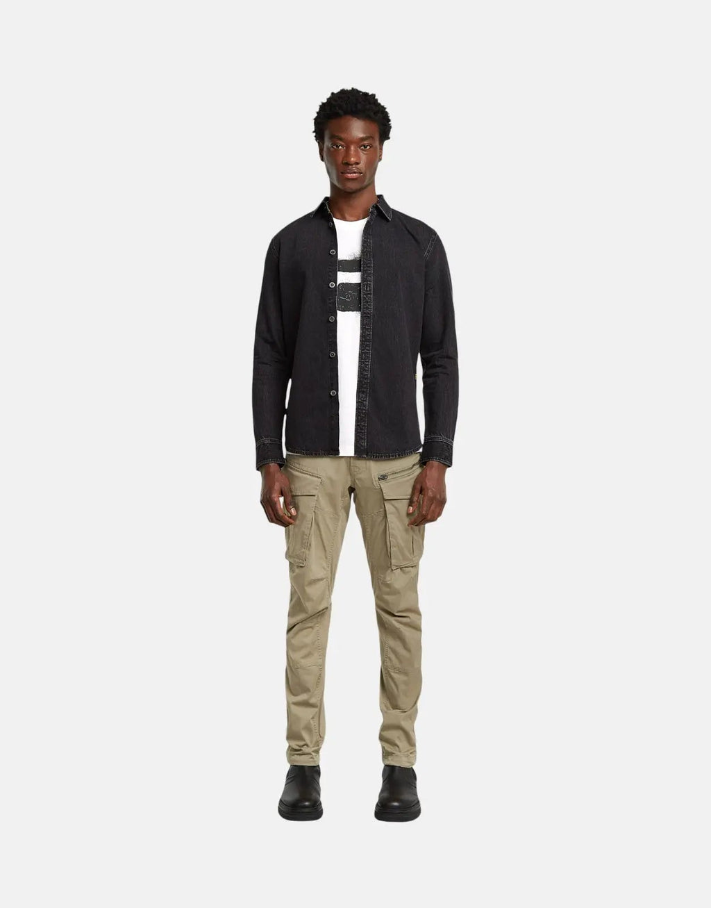 G-Star RAW Spray Logo White T-Shirt