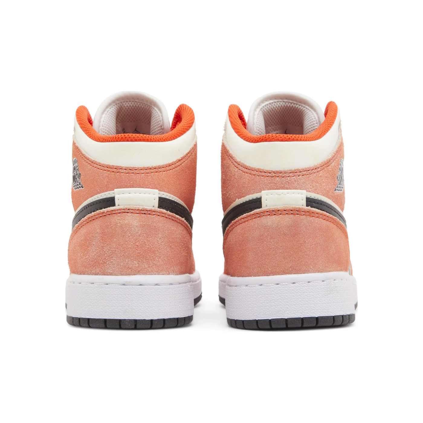 Jordan 1 Mid SE Orange Suede (GS)