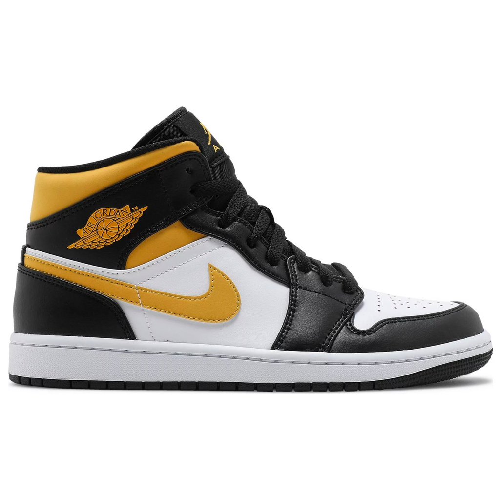 Jordan 1 Mid White Pollen
