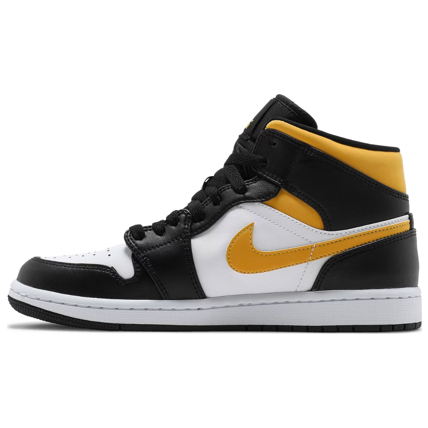 Jordan 1 Mid White Pollen