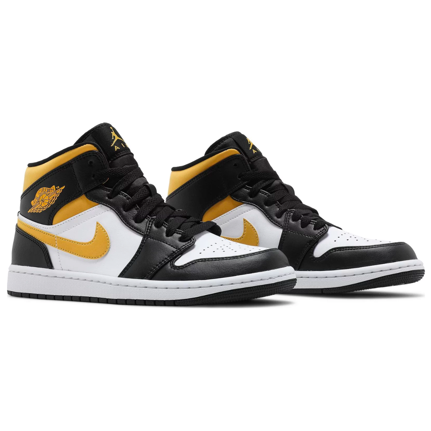 Jordan 1 Mid White Pollen