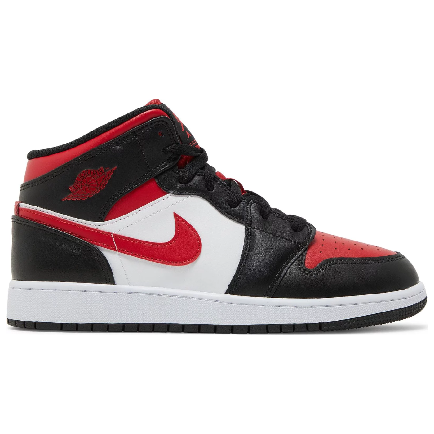 Jordan 1 Mid Bred Toe (GS)