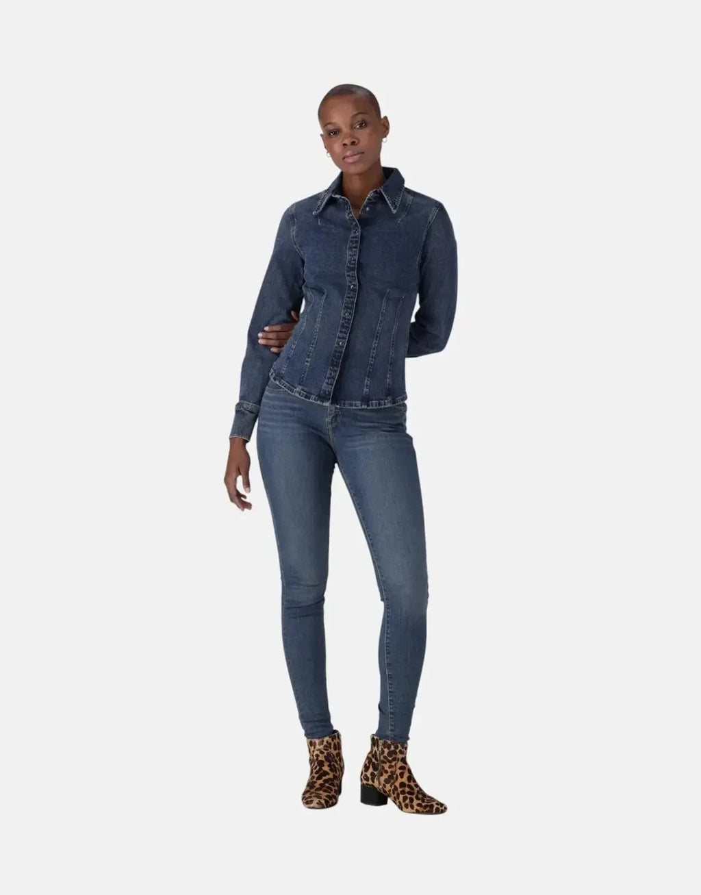 Levi's Curvy Super Skinny Zealous Blue Jeans