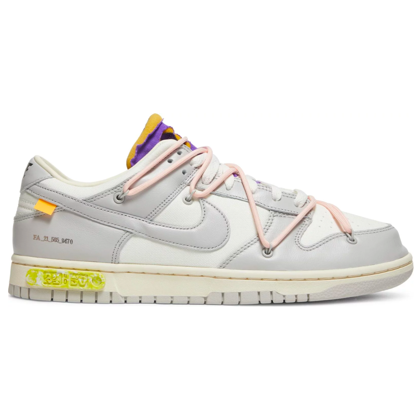 Nike Dunk Low Off-White 'Lot 24 of 50'