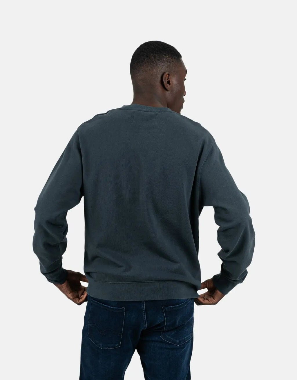 Replay Centre Logo Sweatshirt Grey