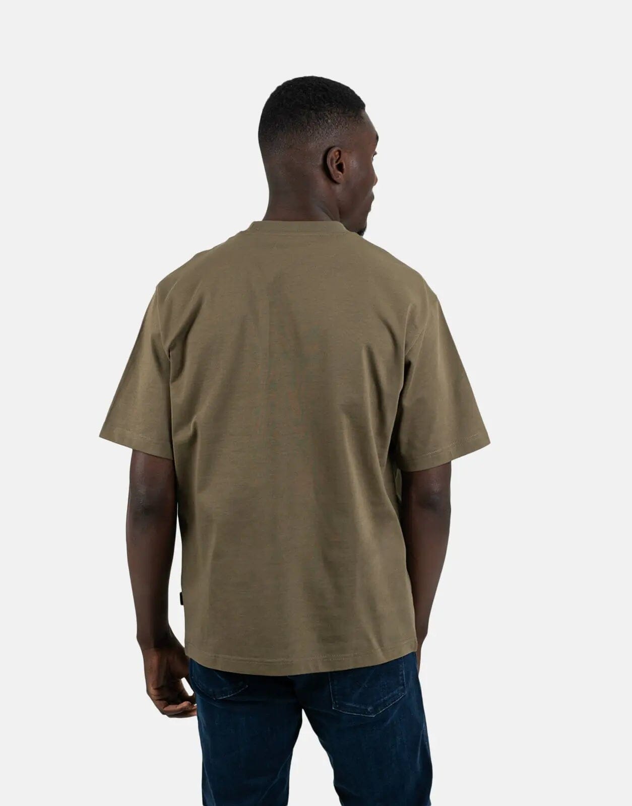 Replay Cotton Emboidery Mud T-Shirt
