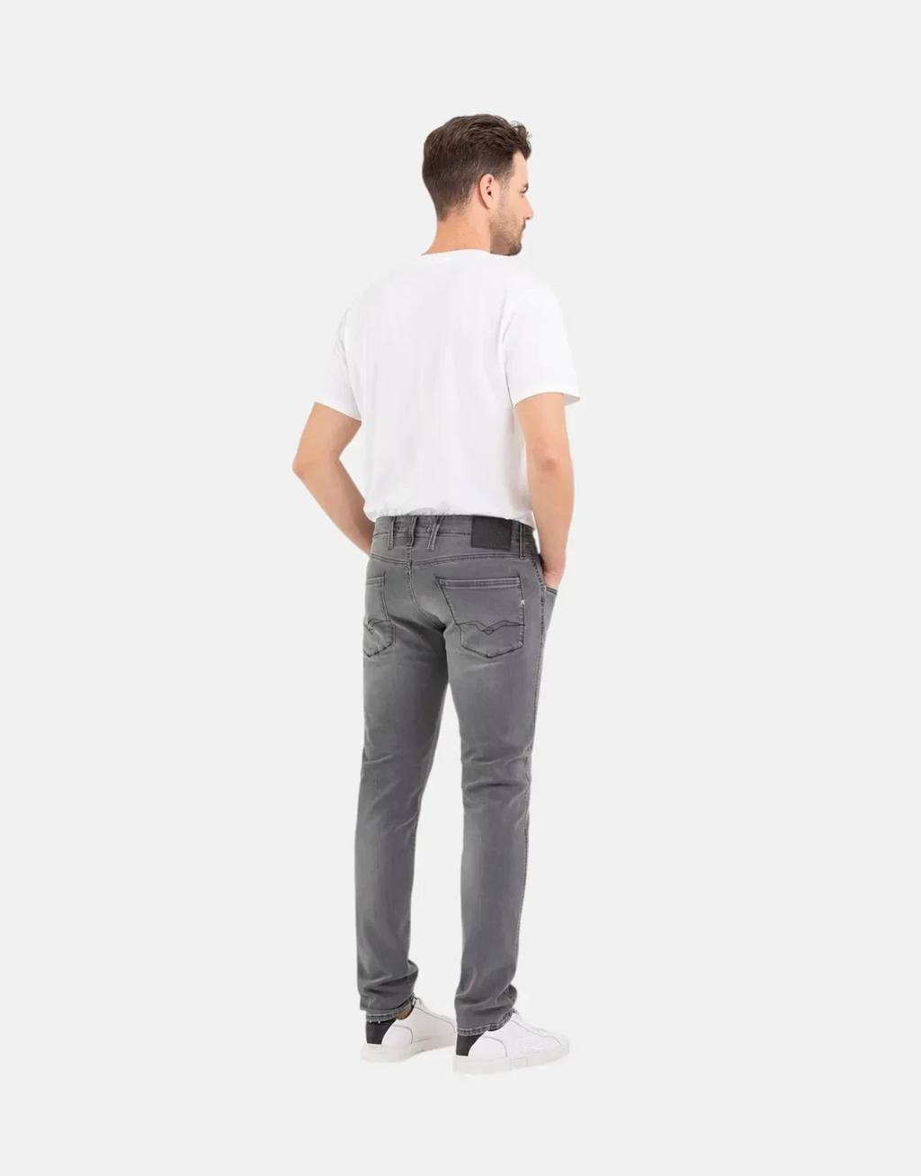 Replay PowerStretch Denim Mid Grey Jeans