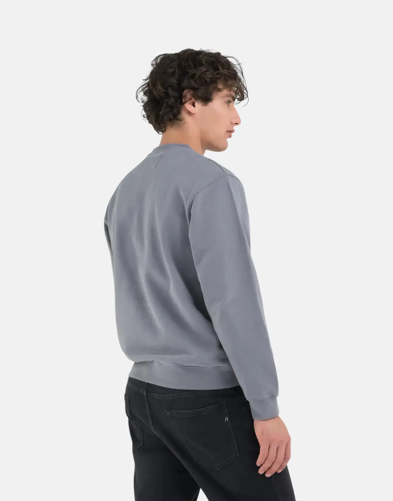 Replay Patch Rider DS Grey Sweater