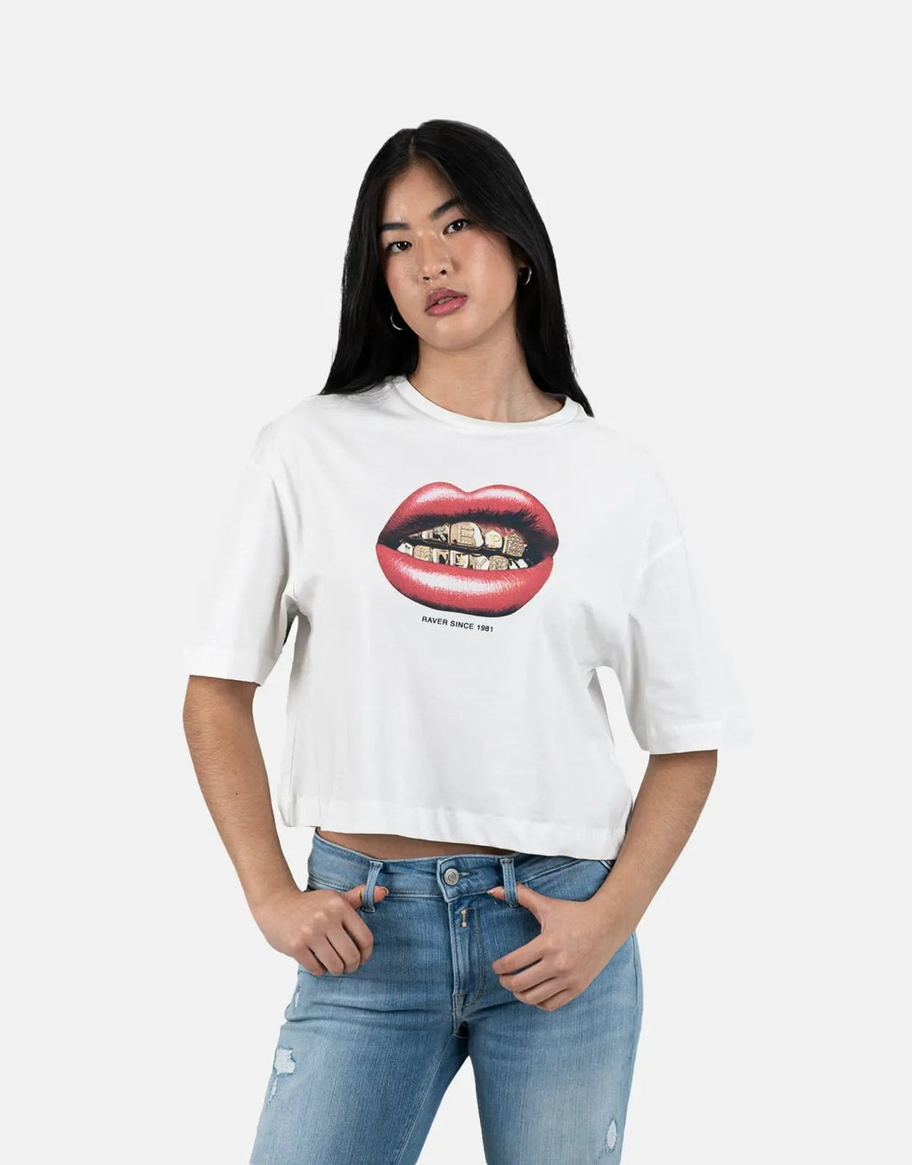 Replay Raver Grills White T-Shirt