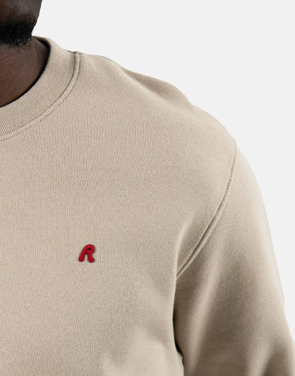 Replay Side Mini Embroided Stone Sweatshirt