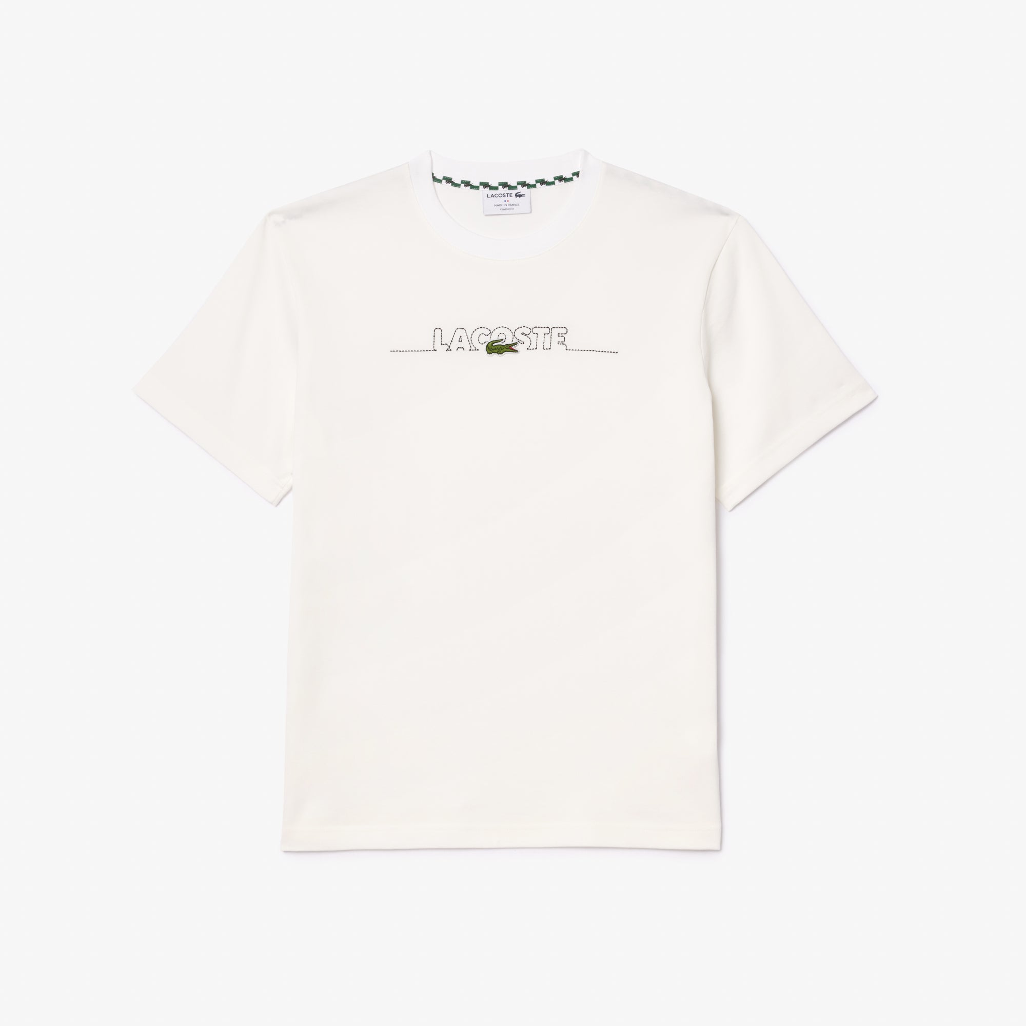 French Made Embroidered T-shirt
