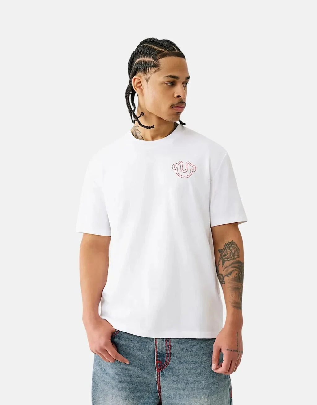 True Religion Puff Stitch T-Shirt