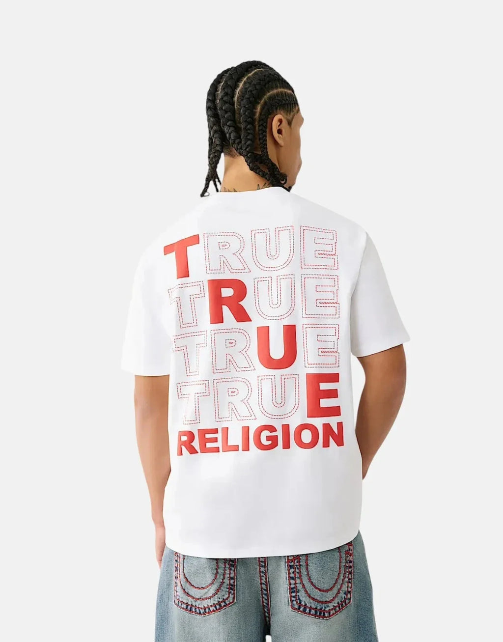 True Religion Puff Stitch T-Shirt