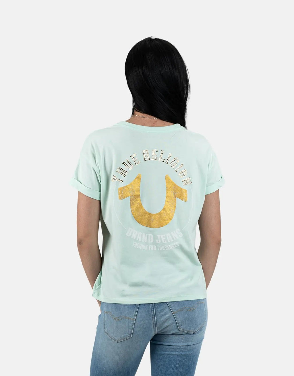 True Religion Retro Cliff Misty Green T-Shirt