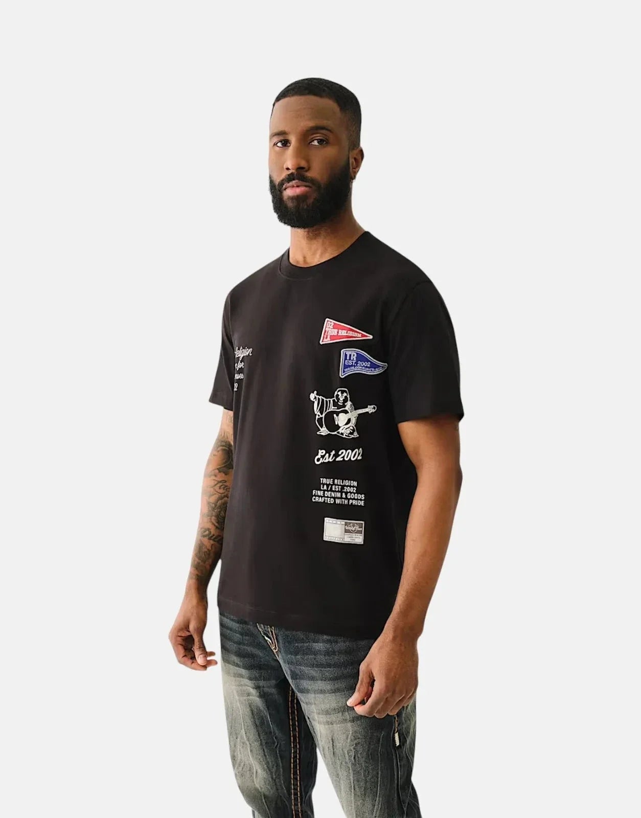 True Religion Ss Uni Logo T-Shirt