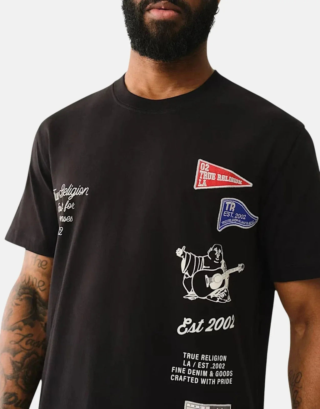 True Religion Ss Uni Logo T-Shirt