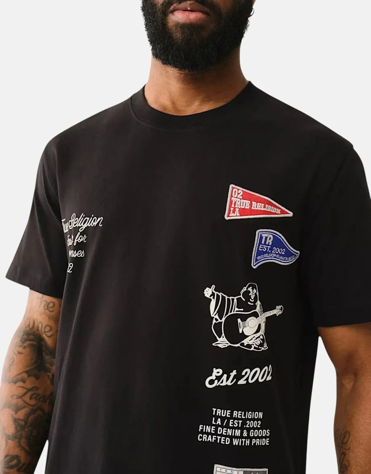 True Religion Ss Uni Logo T-Shirt