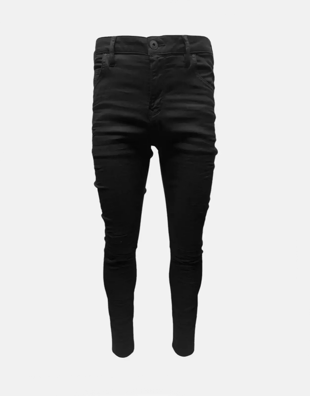 Vialli Joker Ultra Fit Black Jeans