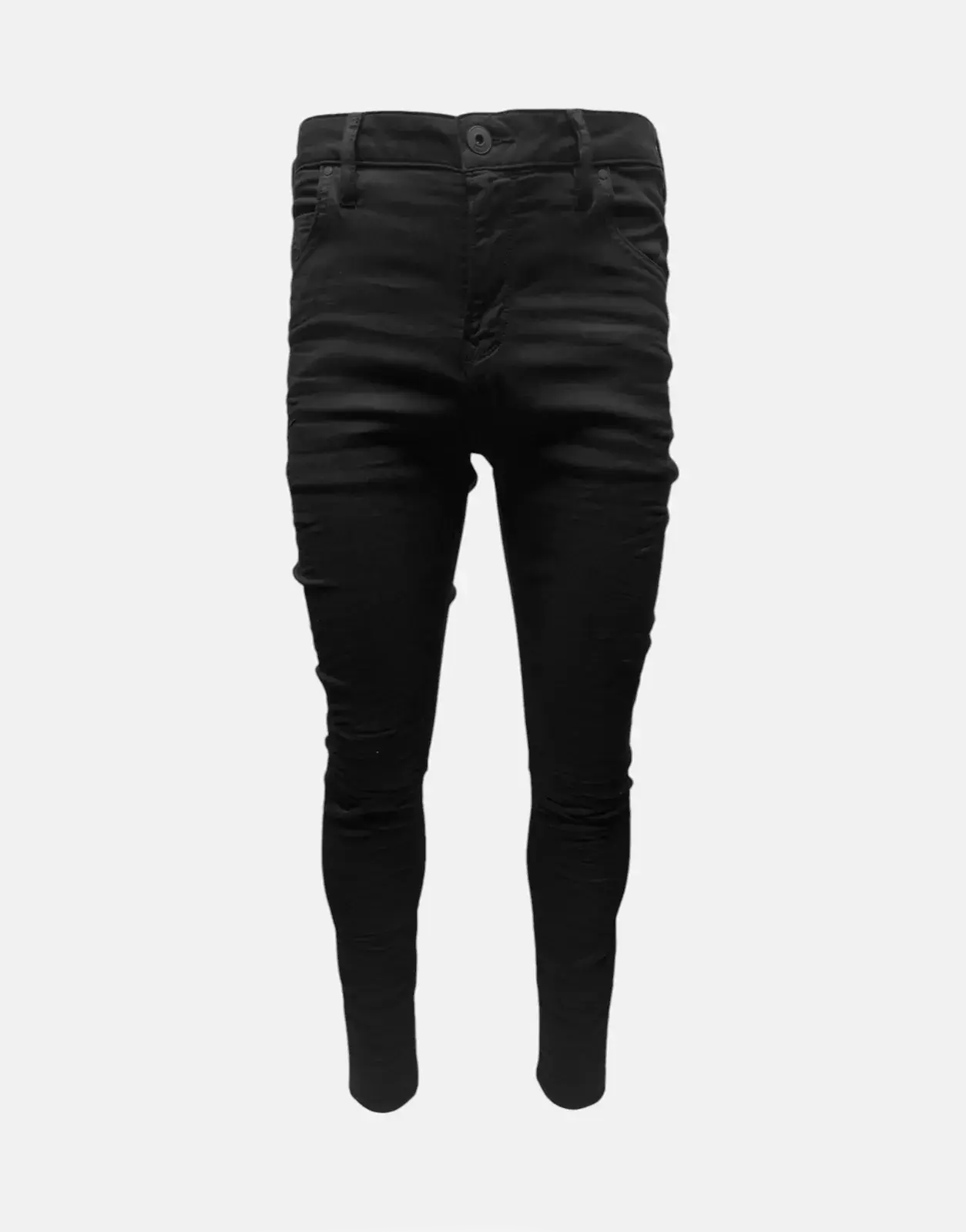 Vialli Joker Ultra Fit Black Jeans