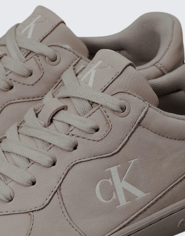 Calvin Klein Classic Cupsole Wave Sneakers In Brown Men