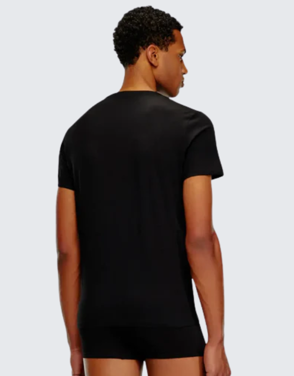 Diesel Umtee Jake Short Sleeve T-Shirt In Black Men