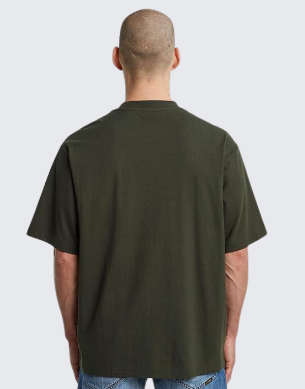 G-Star Raw Boxy Base Short Sleeve T-Shirt In Asfalt Men