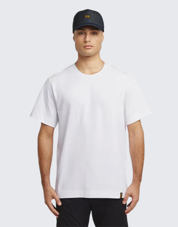 G-Star Raw Essential Short Sleeve T-Shirt In White