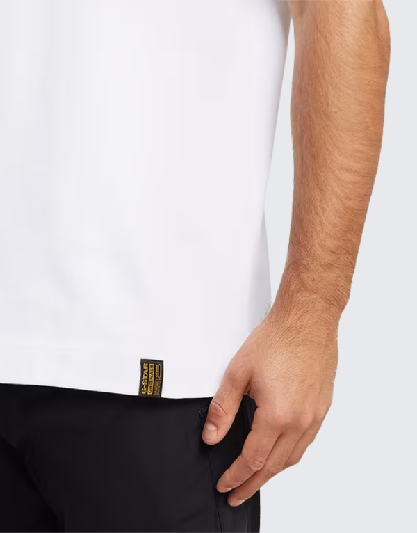 G-Star Raw Essential Short Sleeve T-Shirt In White