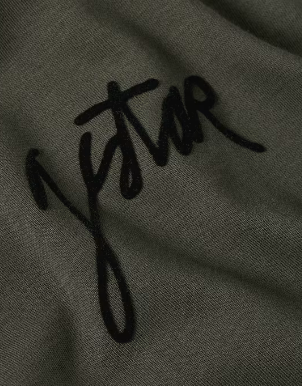 G-Star Raw Script Short Sleeve T-Shirt In Asfalt Men