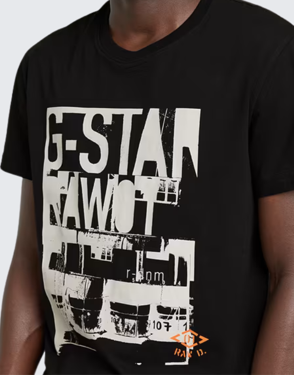 G-Star Raw Underground Short Sleeve T-Shirt Dark Black Men
