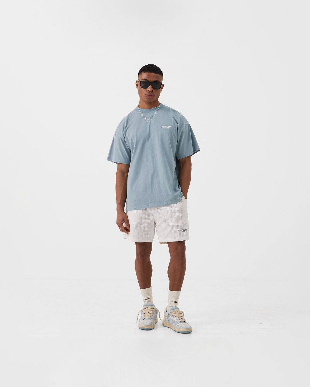 Represent Owners Club T-Shirt - Powder Blue