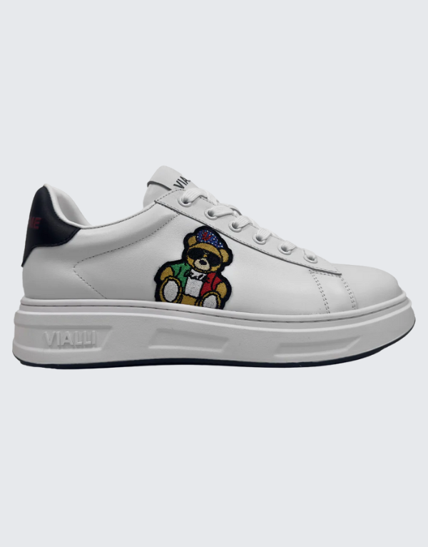 Vialli Giano Sneakers In White For Men