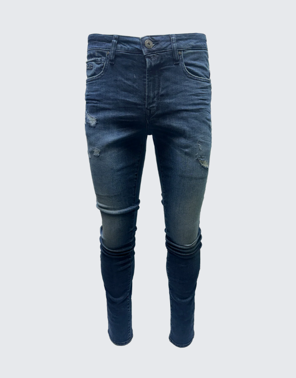 Vialli Jevancinio Jeans In Navy For Men