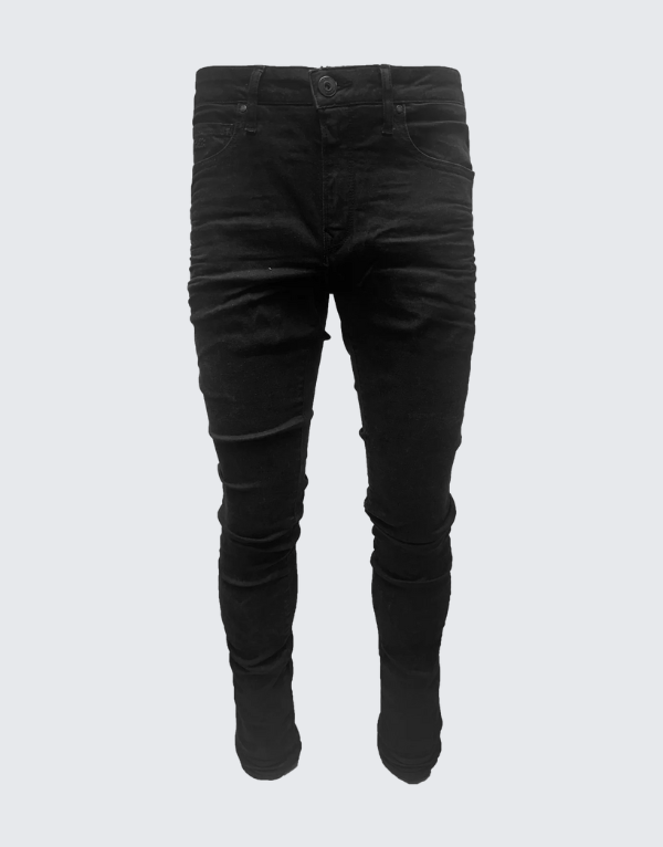 Vialli Jumanjinn Jeans In Charcoal For Men