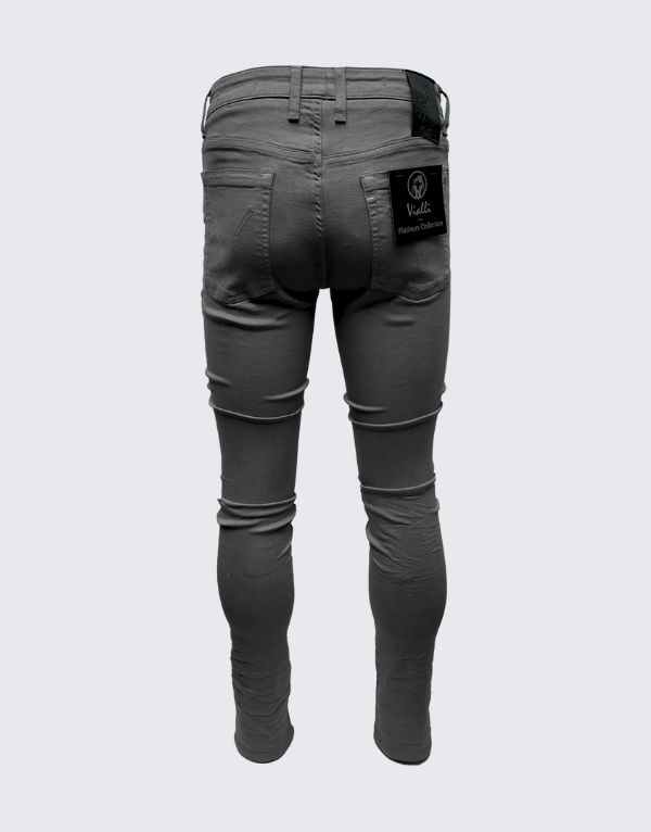 Vialli Jupiter Skinny Jeans In Grey Men