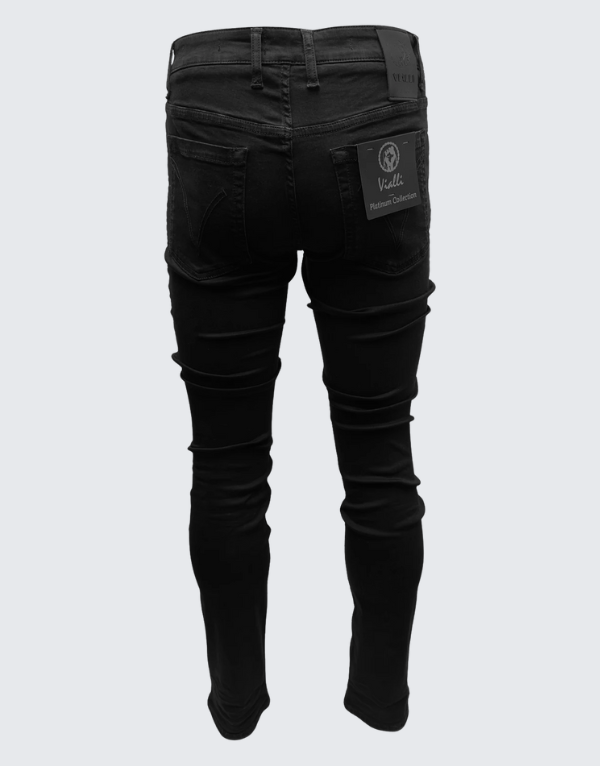Vialli Jessie Jeans Black Men